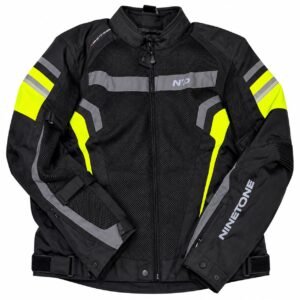 CAMPERA CORDURA 4S C/PROTECCION 4 ESTACIONES NEGRO FLUOR TALLE 3XL NINETOONE