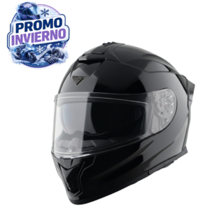 CASCO INTEGRAL ZAP DOBLE VISOR NEGRO TALLE XL VERTIGO