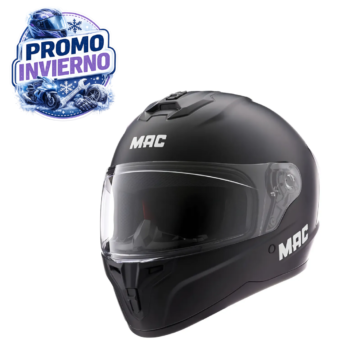 CASCO INTEGRAL 070 VOLT SOLID NEGRO TALLE L MAC