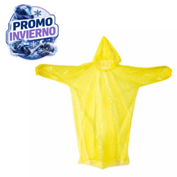 TRAJE DE LLUVIA DESCARTABLE (PONCHO) 1514/03 ARG