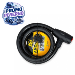 CANDADO DE SEGURIDAD 22 X 1500 PVC HUMO BS-216 ANCHI