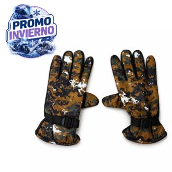 GUANTES ABRIGO SKY 100% POLIESTER CAMUFLADO ARG