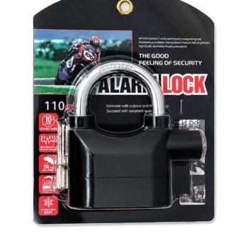 CANDADO DE SEGURIDAD C/ALARMA TW-100