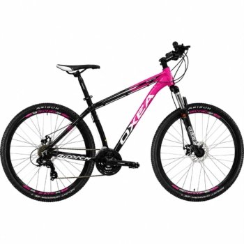 BICICLETA MOUNTAIN ALUMINIO RIDDICH 21 VEL ROD 29 SHIMANO NEGRO/FUCSIA TALLE M OXEA
