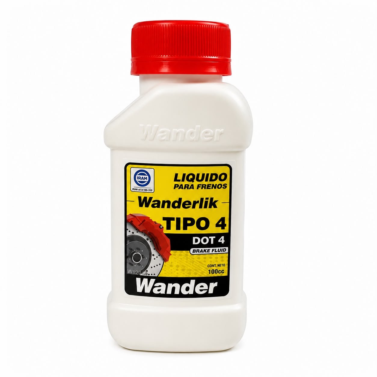 LIQUIDO FRENO TIPO 4 WANDERLIK 100 CC WANDER