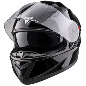 CASCO INTEGRAL ZAP DOBLE VISOR NEGRO TALLE XL VERTIGO