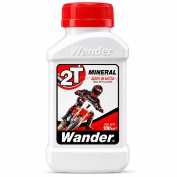 ACEITE 2T MINERAL 100 CC ROJO WANDER