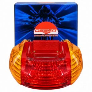 FAROL TRASERO GILERA SMASH 110 (ROJO/AMBAR) OSAKA
