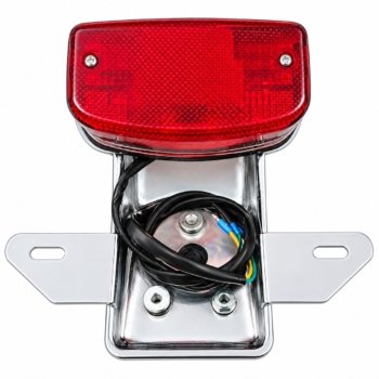 FAROL TRASERO MOTOMEL CUSTON 150 CON SOPORTE NSU