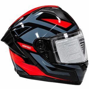 CASCO INTEGRAL SONIC TRIGGER ROJO TALLE L VERTIGO
