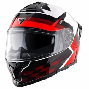 CASCO INTEGRAL ZAP ALLIANCE DOBLE VISOR ROJO TALLE XL V