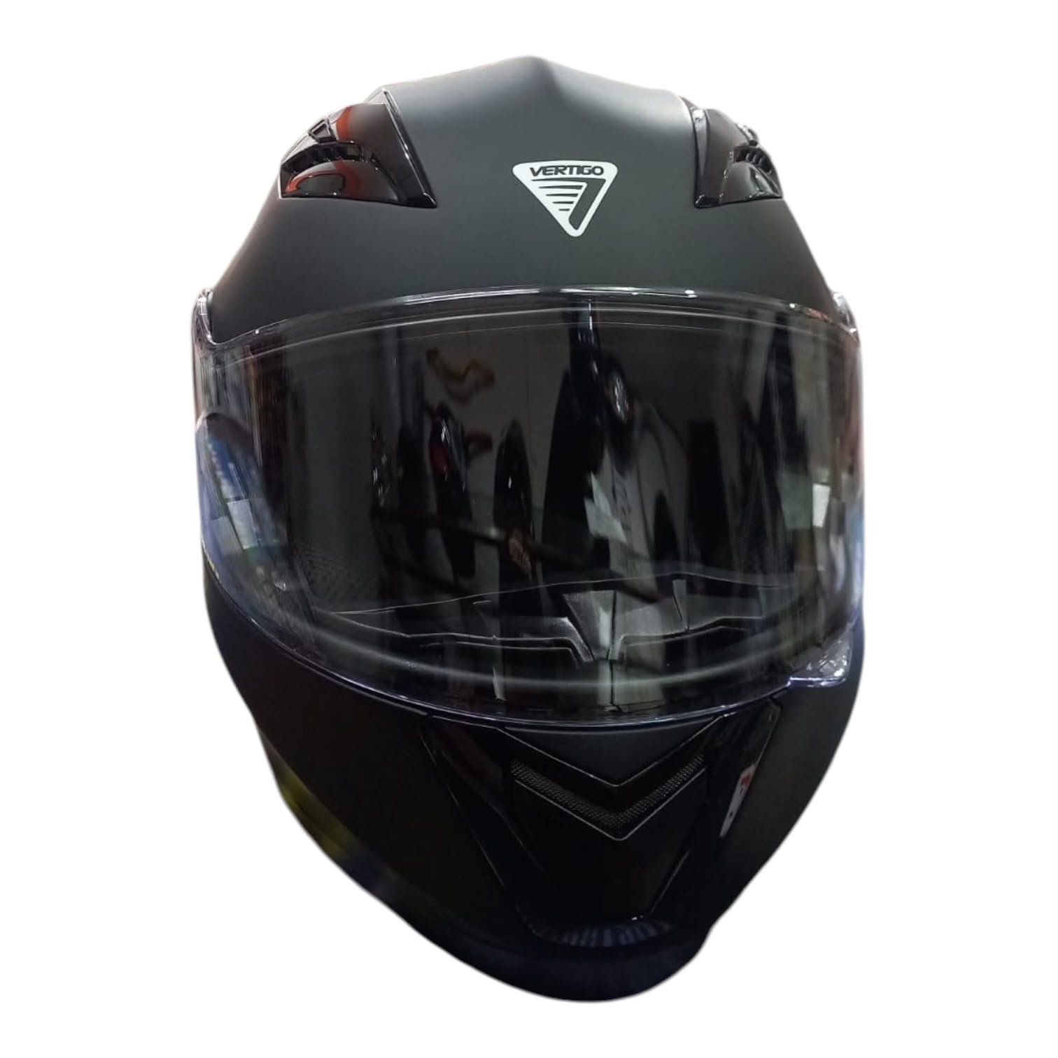 CASCO REBATIBLE V60 FLIP AIR NEGRO MATE TALLE L VERTIGO - Imagen 5