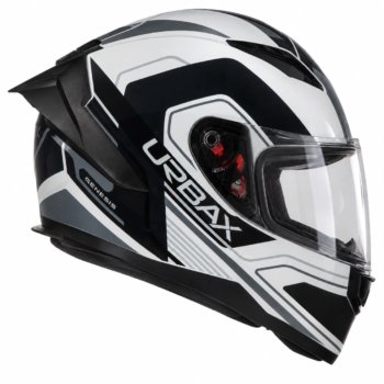 CASCO INTEGRAL AVA GENESIS NEGRO/GRIS TALLE XXL URBAX