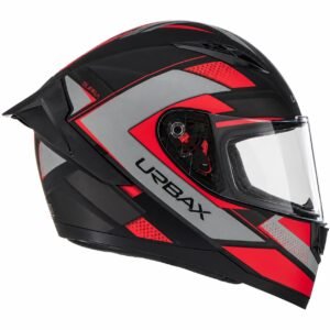 CASCO INTEGRAL AVA SUPRA NEGRO/ROJO TALLE XXL URBAX