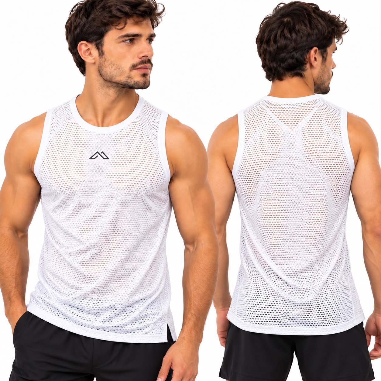 SUDADERA P/BICI MT8200 BLANCA TALLE L METHA - Imagen 2
