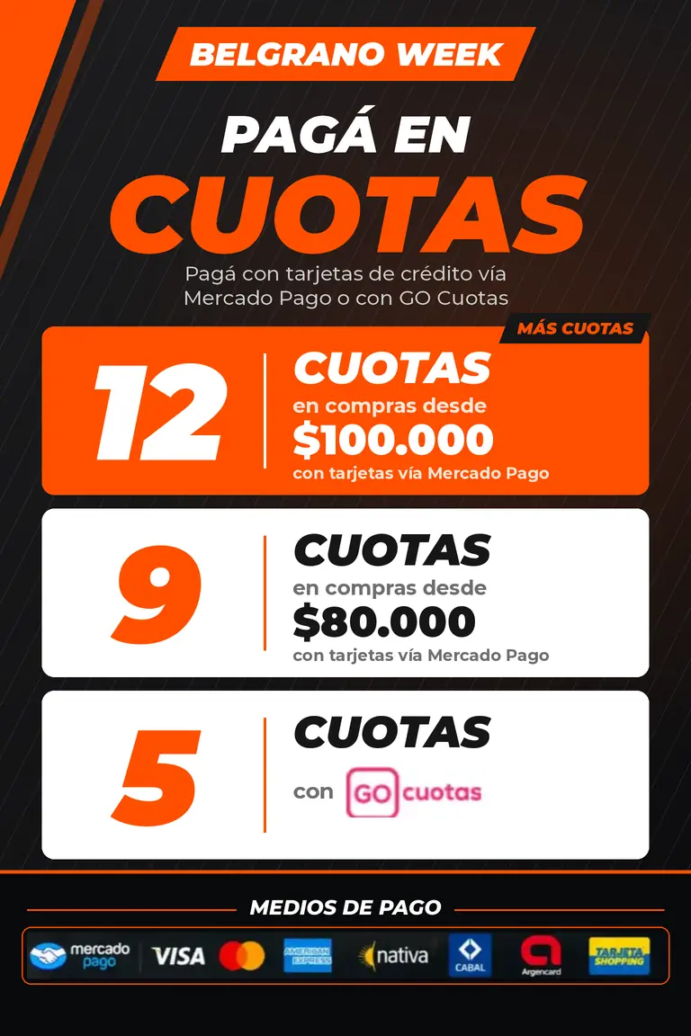 Belgrano Week: pagá en cuotas